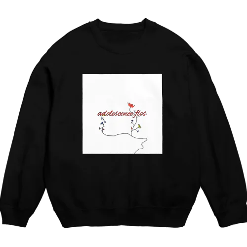 adolescence.flos Crew Neck Sweatshirt