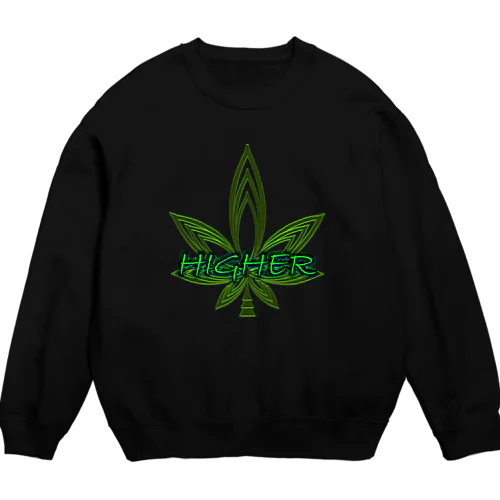 HIGHER original　スウェット Crew Neck Sweatshirt