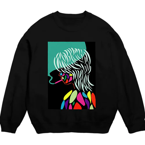 革命の夜 Crew Neck Sweatshirt