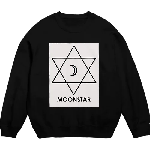 ムーンスター(グレー） Crew Neck Sweatshirt