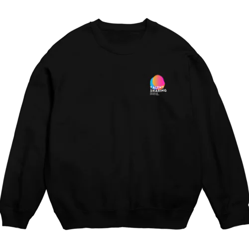 TS_BNG（白抜き文字） Crew Neck Sweatshirt