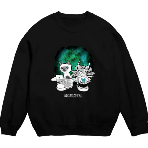 ミューゲイザー#2 (meowGAZER#2) Crew Neck Sweatshirt