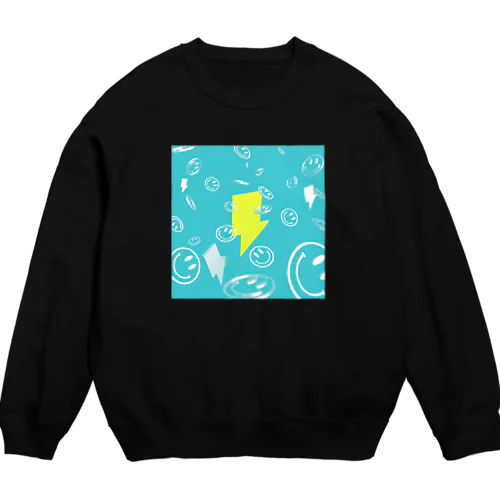 shioyaprod Happy X Electric Crew Neck Sweatshirt