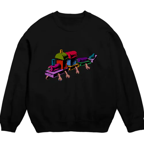 Strange Toy＿手汽車CL Crew Neck Sweatshirt