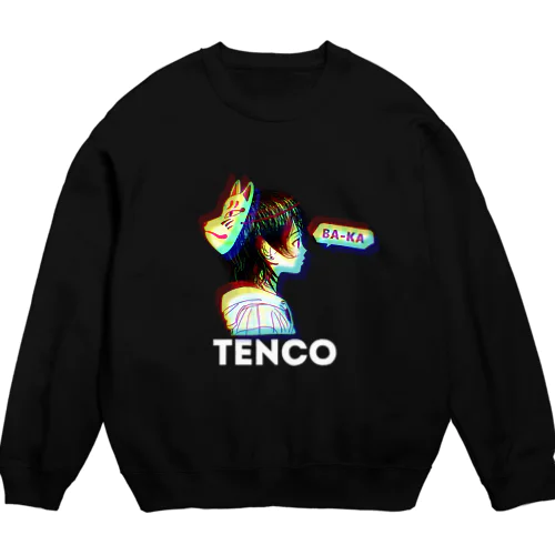 TENCOちゃん（白ロゴ） Crew Neck Sweatshirt