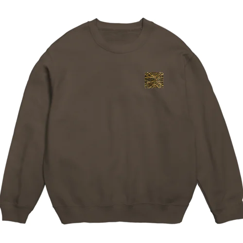 ヒョウ柄好きですが、何か Va.2 Crew Neck Sweatshirt