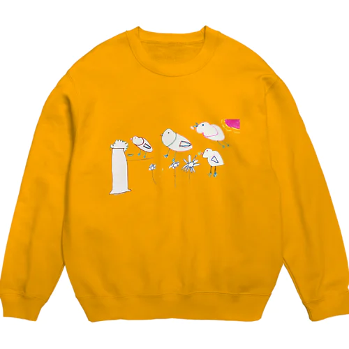 朝☀ by 5-year-old Crew Neck Sweatshirt