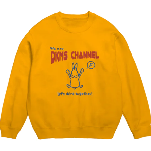 ウィーアードコムスチャンネル Crew Neck Sweatshirt