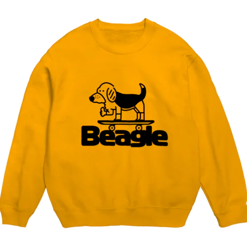 イッヌ・ズ Beagleデザイン Crew Neck Sweatshirt