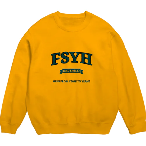 College logo Crew sweat 03 Crew Neck Sweatshirt