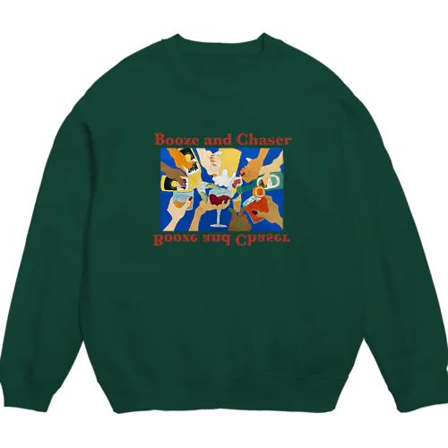 color Crew Neck Sweatshirt