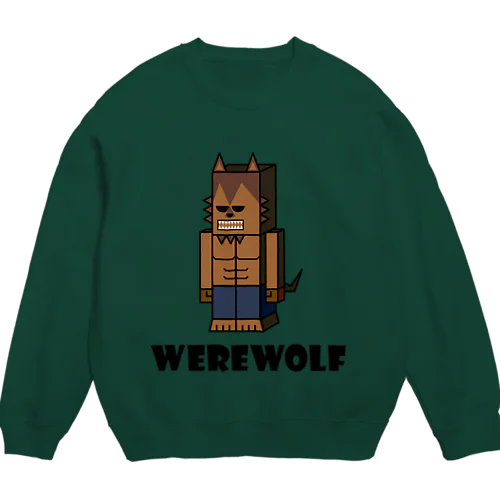  【ハロウィン】狼男 Crew Neck Sweatshirt