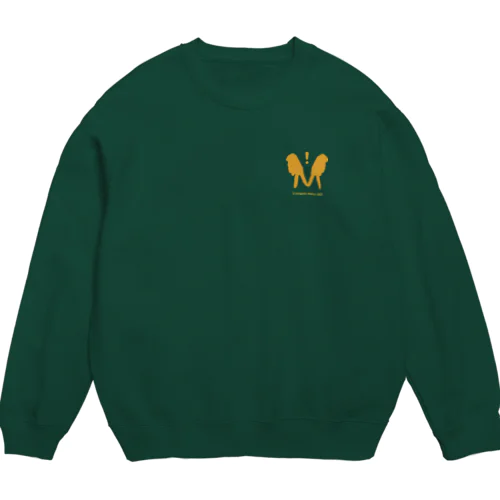 inorganic matter 【Happening finger】 Crew Neck Sweatshirt