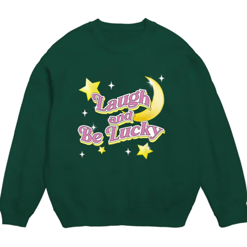 🌙✨令和ギャルに捧ぐ/moon💫🌟 Crew Neck Sweatshirt