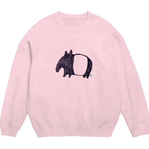 マレーバク（透過ver） Crew Neck Sweatshirt