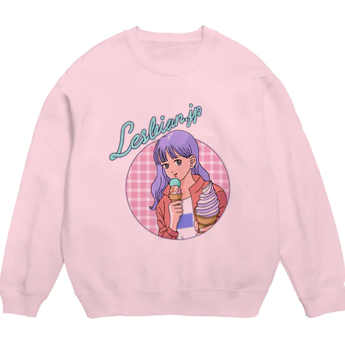  ice cream Crew Neck Sweatshirt