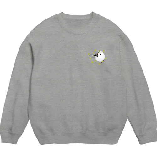 シマエナガさん Crew Neck Sweatshirt