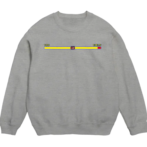 格闘ゲーム的ななにか Crew Neck Sweatshirt