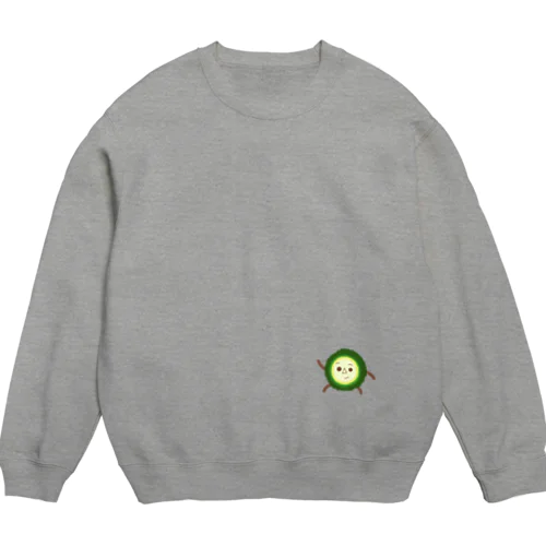 ゴーヤー君 Crew Neck Sweatshirt