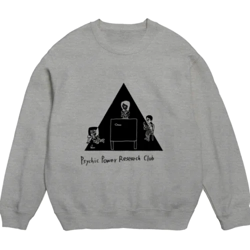 超能力研究部ピラミッドパワー Crew Neck Sweatshirt