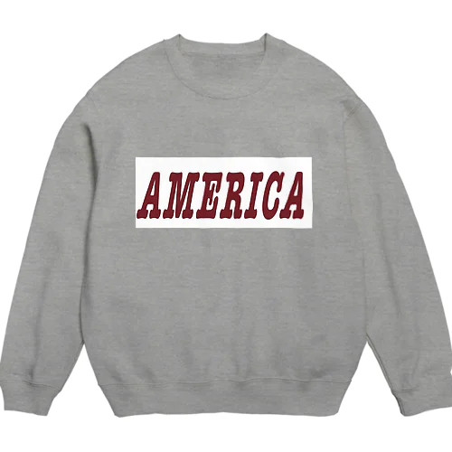 アメリカ Crew Neck Sweatshirt