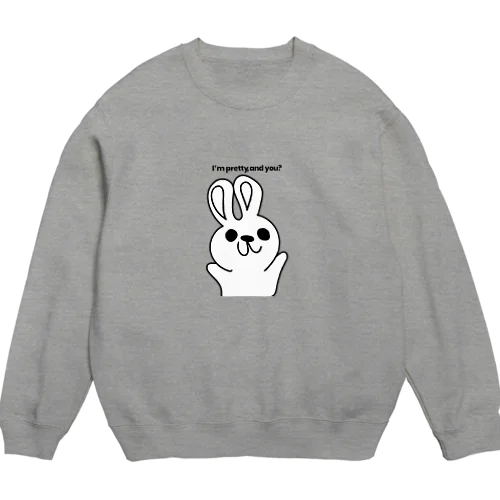 イラスト毛並みん・衣類 Crew Neck Sweatshirt