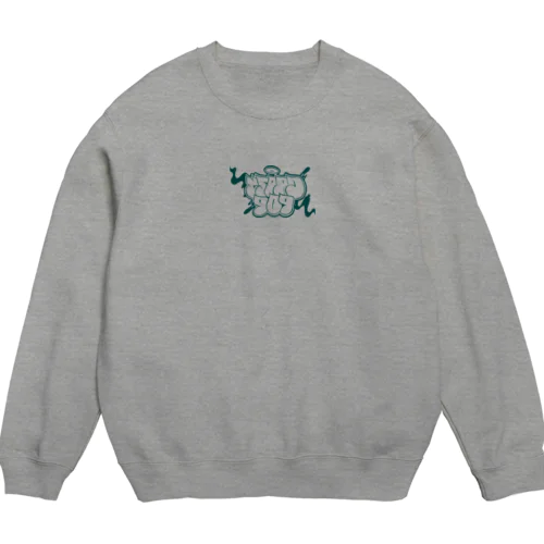 ミラーグラフィティGreen Crew Neck Sweatshirt