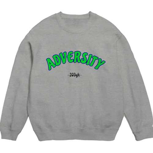 ADVERSITY  （gray） スウェット