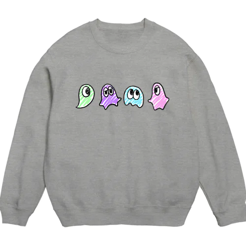 らくがきおばけちゃん Crew Neck Sweatshirt