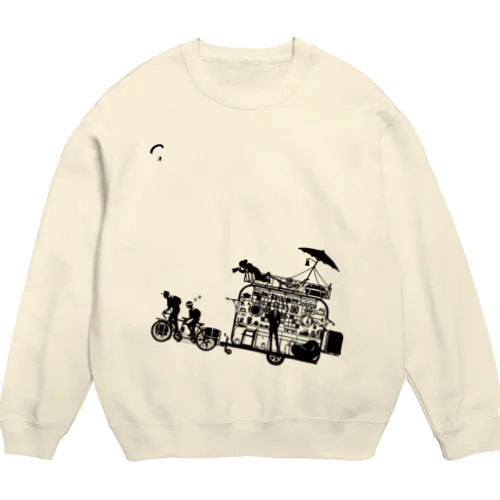 チャリ・デ・キャンプ Crew Neck Sweatshirt