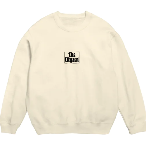 The Cityzen 2023 Sticker logo Crew Neck Sweatshirt