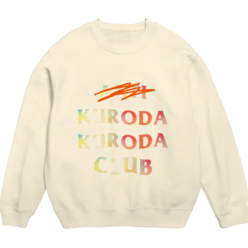 KURODA CLUB Family Crew Neck Sweatshirt