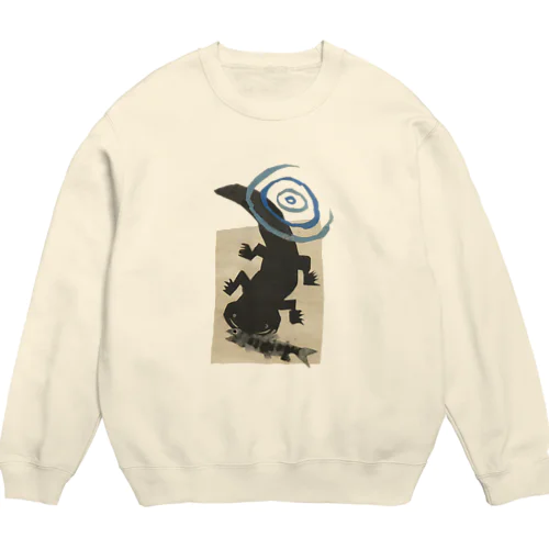 オオサンショウウオ Crew Neck Sweatshirt