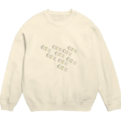 ペンギン座流星群 Crew Neck Sweatshirt