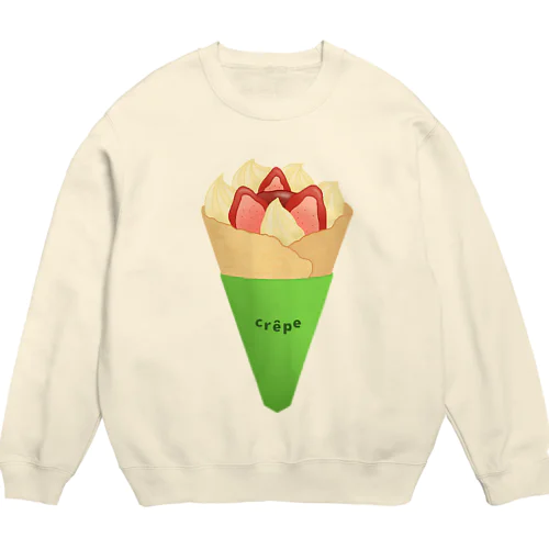 クレープ Crew Neck Sweatshirt