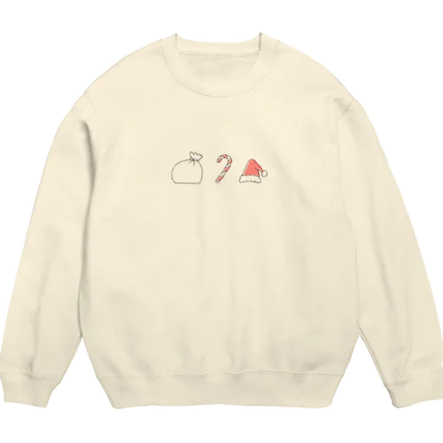 サンタセットなイラスト Crew Neck Sweatshirt