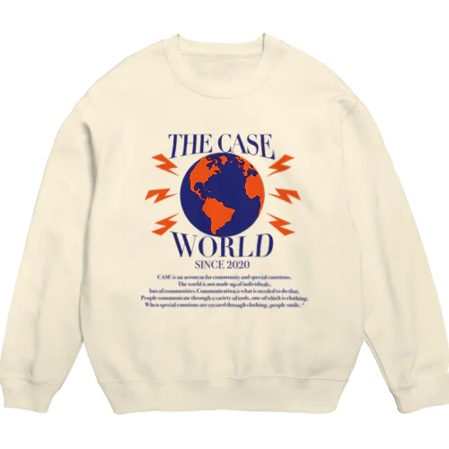 THE CASE WORLD Crew Neck Sweatshirt