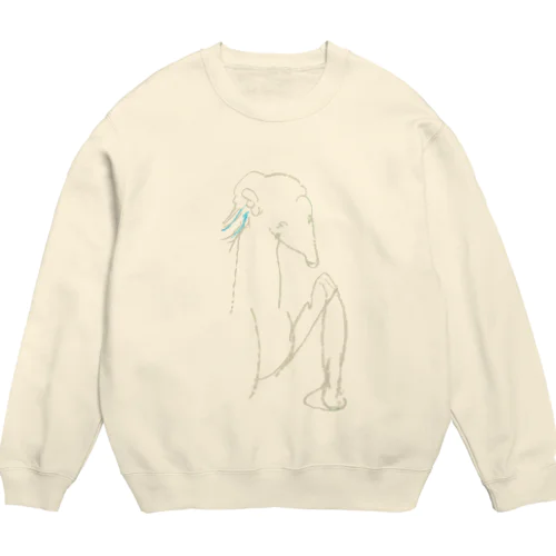 lantern pony Crew Neck Sweatshirt