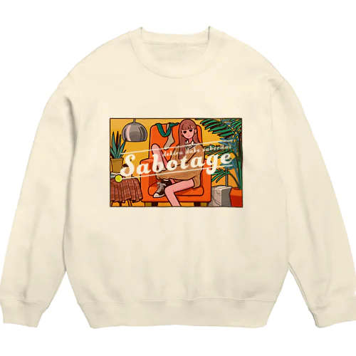 Sabotage Crew Neck Sweatshirt