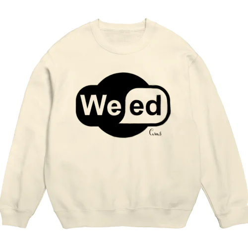 Weed spot Crew Neck Sweatshirt