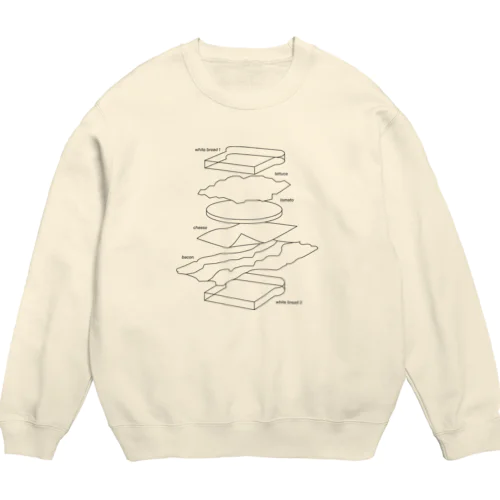 sandwich! Crew Neck Sweatshirt