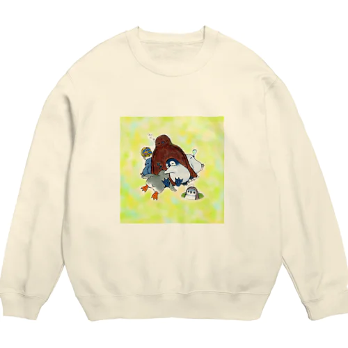 まどろみヒナーズ Crew Neck Sweatshirt