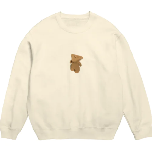 向上心をもつ土偶 Crew Neck Sweatshirt