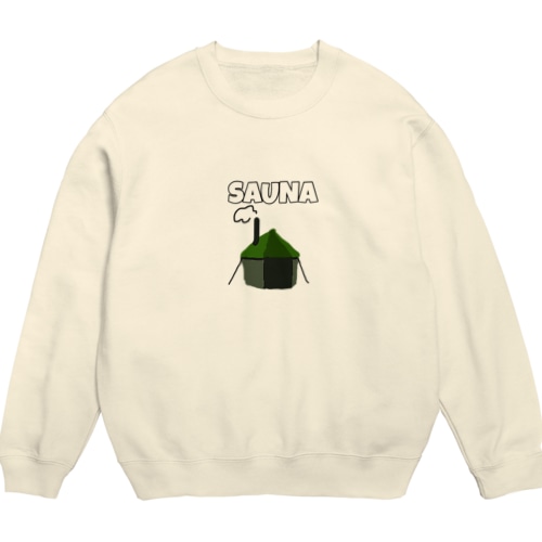 テントサウナ Crew Neck Sweatshirt