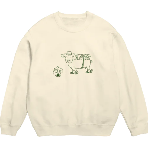 HIKER SHEEP Crew Neck Sweatshirt