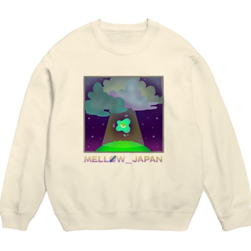 MELLOW_JPスウェット Crew Neck Sweatshirt