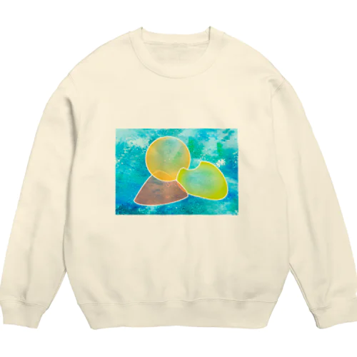 抽象的な洋服 Crew Neck Sweatshirt