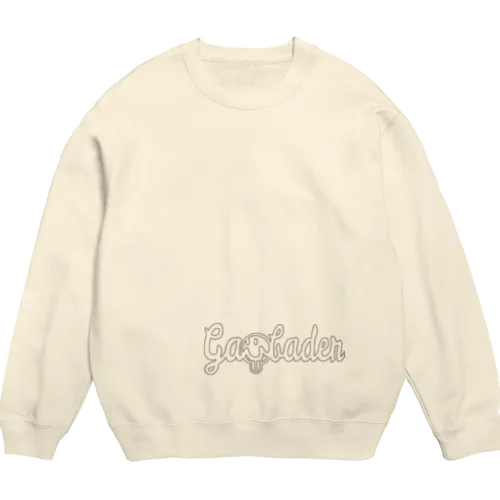 ガンバデシルエットロゴ灰 Crew Neck Sweatshirt