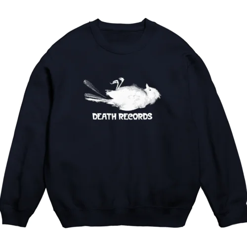 DEATH RECORDS Crew Neck Sweatshirt