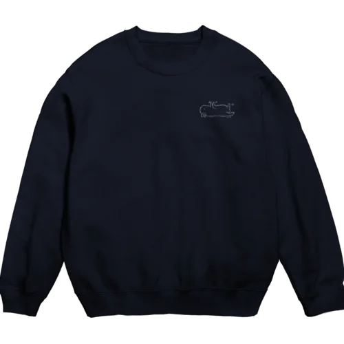 ほわふにゃ￤うさ Crew Neck Sweatshirt